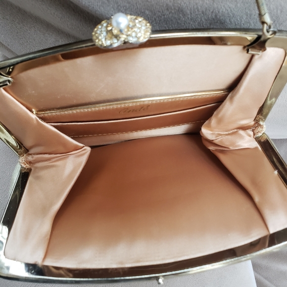 1950s gold Andes Vintage purse - Picture 6 of 7